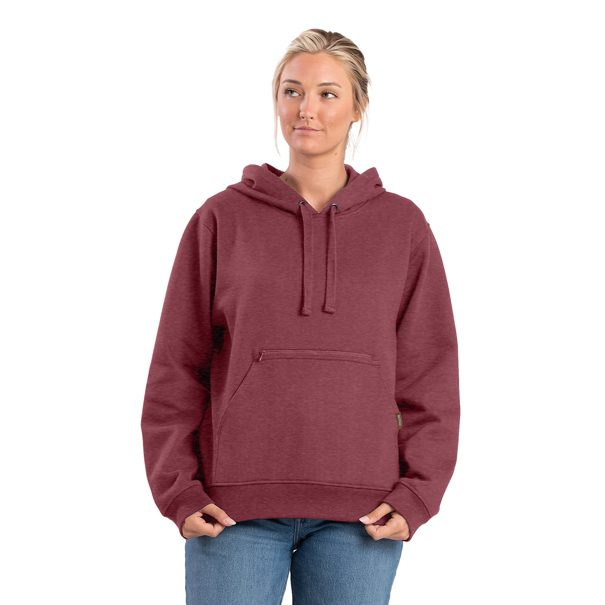 Berne Apparel Wn Hd Pullo Swtsh Sgra 3X